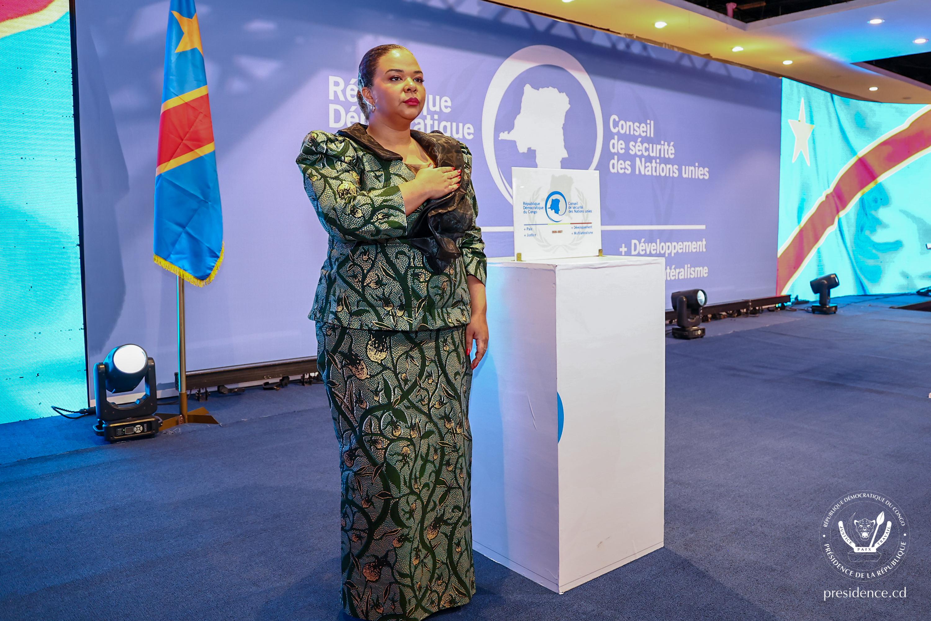 RDC ONU Lancement officiel de la candidature de la RDC pour un